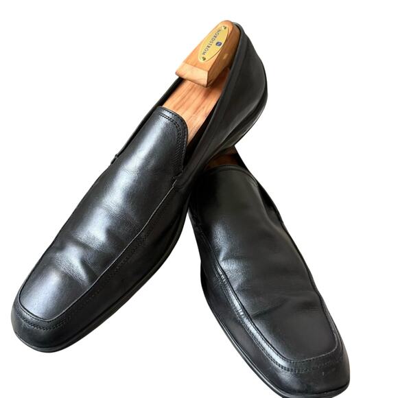 Salvatore Ferragamo Black Loafers Men’s 12 - Picture 1 of 10